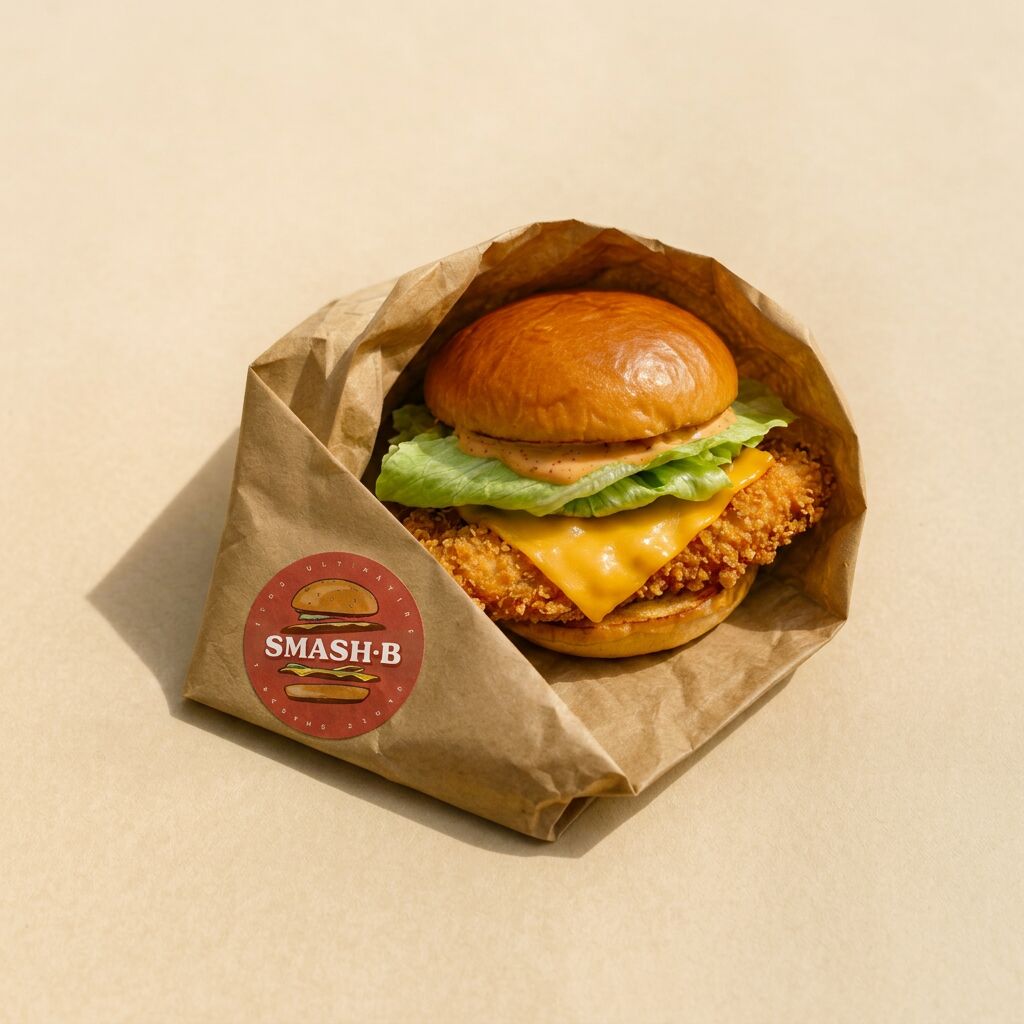 Smash burger Chicken — Smash·B Genève