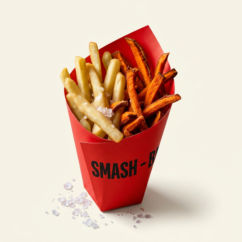 Frites moitié-moitié